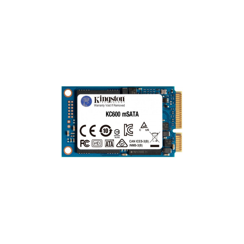 Накопичувач SSD mSATA 512GB Kingston (SKC600MS/512G)