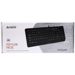 Клавіатура A4Tech FK15 Black (4711421957861)