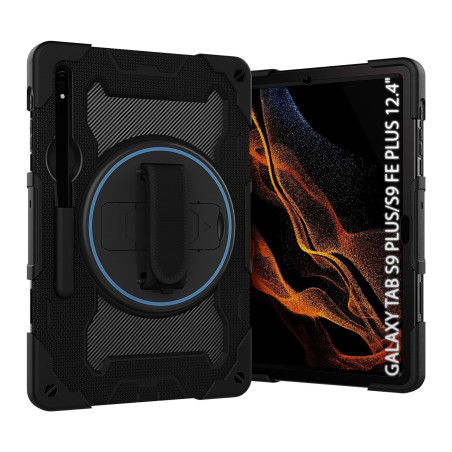 Чохол до планшета BeCover Samsung Galaxy Tab S9 Plus (SM-X810/SM-X816)/S9 FE Plus (SM-X610/SM-X616) 12.4" Black (712917)