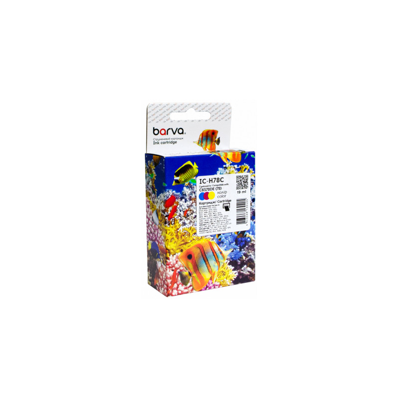 Картридж Barva HP 78 (C6578DE) 560 арк, Color (IC-H78C)