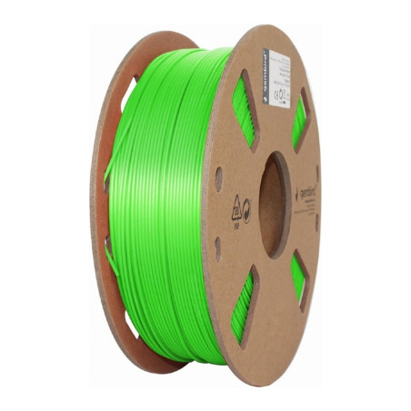 Пластик для 3D-принтера Gembird PLA+, 1.75 мм, 1 kg, green (3DP-PLA+1.75-02-G)