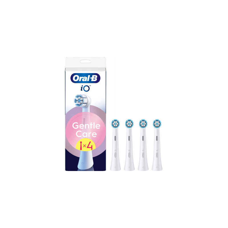 Насадка для зубної щітки Oral-B iO Gentle Care White 4ct (8700216199438)