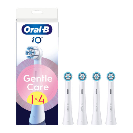 Насадка для зубної щітки Oral-B iO Gentle Care White 4ct (8700216199438)
