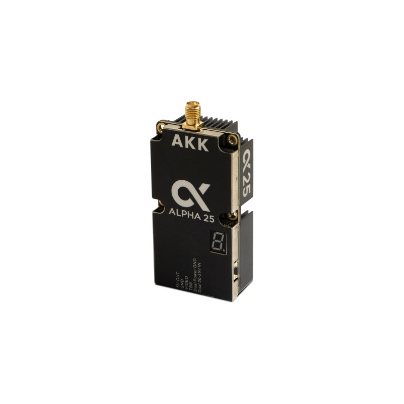 Відеопередавач (VTX) AKK Alpha 25W 4.9G-6G 96CH (A25)