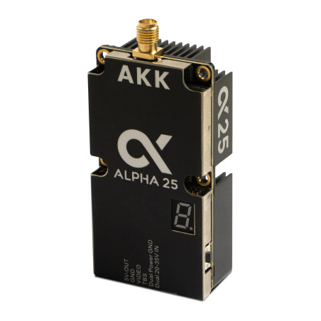 Відеопередавач (VTX) AKK Alpha 25W 4.9G-6G 96CH (A25)