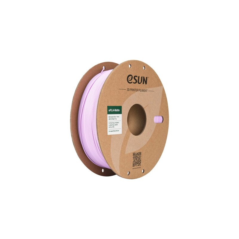 Пластик для 3D-принтера eSUN ePLA-Matte, 1,75мм, 1кг, lilac (ePLA-Matte-P175L1)