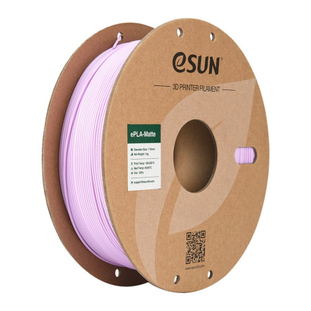 Пластик для 3D-принтера eSUN ePLA-Matte, 1,75мм, 1кг, lilac (ePLA-Matte-P175L1)