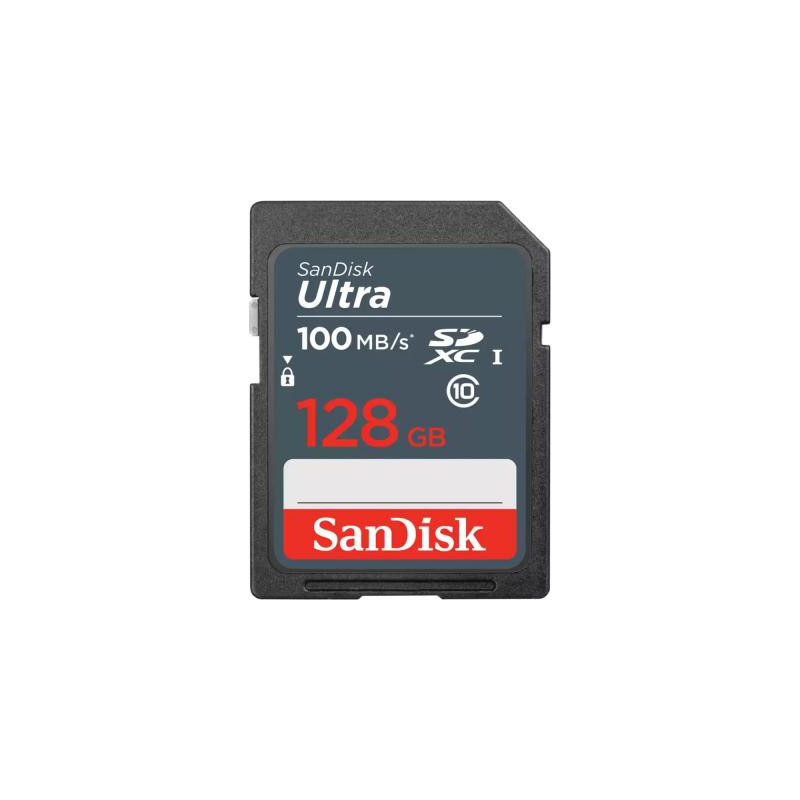 Карта пам'яті SanDisk 128GB SDXC class 10 UHS-1 (SDSDUNR-128G-GN3IN)