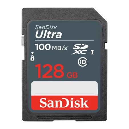 Карта пам'яті SanDisk 128GB SDXC class 10 UHS-1 (SDSDUNR-128G-GN3IN)