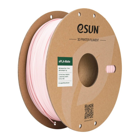 Пластик для 3D-принтера eSUN ePLA-Matte, 1,75мм, 1кг, peachy (ePLA-Matte-P175TP1)