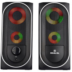 Акустична система REAL-EL S-110 USB Black (EL121100009)