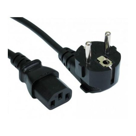 Кабель живлення C13 1.8m 0.75mm2 Merlion (PC-186 CEE7/17-C13 CU18)