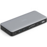 Порт-реплікатор Digitus USB-C  2xHDMI/DP/2xUSB-A/USB-C/SD/MicroSD/RJ54/DC/Audio (DA-70917)