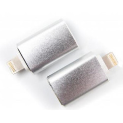 Перехідник OTG USB 2.0 AF to Lightning grey Dengos (ADP-016)