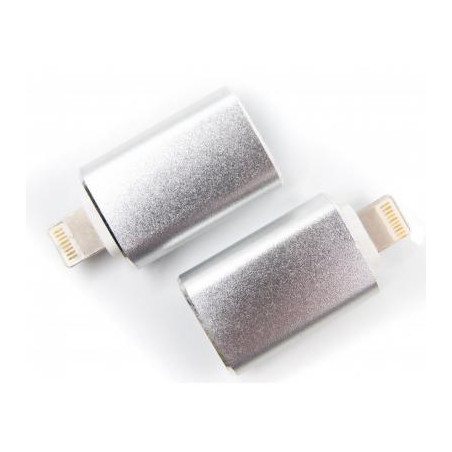 Перехідник OTG USB 2.0 AF to Lightning grey Dengos (ADP-016)