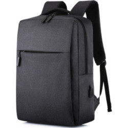 Рюкзак для ноутбука Merlion 14" YT-B14-USB-BL 32х11х41 см Black (34411)