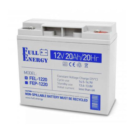 Батарея до ДБЖ Full Energy 12В 20Ач (FEL-1220)