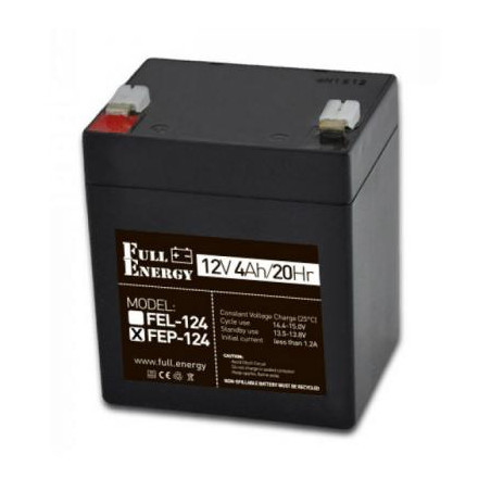 Батарея до ДБЖ Full Energy 12В 4Ач (FEP-124)