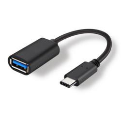 Перехідник OTG USB 3.0 AF to USB-C 0.15m Atcom (11310)