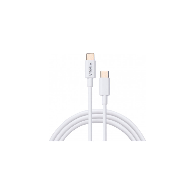 Дата кабель USB-C to USB-C 1.0m 45W PVC Vinga (VCPCTC45W)