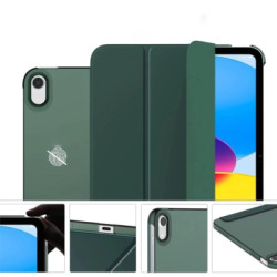 Чохол до планшета BeCover Tri Fold Hard Apple iPad 10.9" (2022/2024)/iPad (А16) 2025 11" Dark Green (713319)