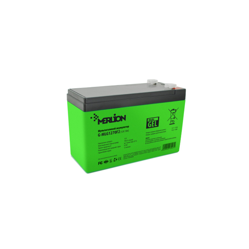 Батарея до ДБЖ Merlion 12V - 7.0 Ah (G-MLG1270F2)