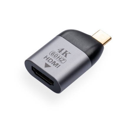 Перехідник Type-C Male to HDMI 2.0 4K60Hz compact Vinga (VCPATCHDMI2C)