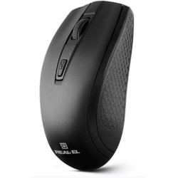 Мишка REAL-EL RM-308 Wireless Black (EL123200033)