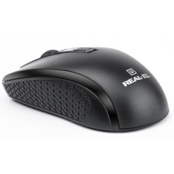 Мишка REAL-EL RM-308 Wireless Black (EL123200033)