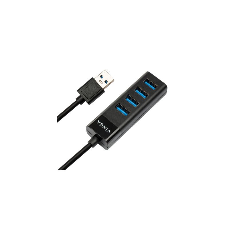Концентратор Vinga USB3.0 to 4*USB3.0 HUB (VHA3A4)