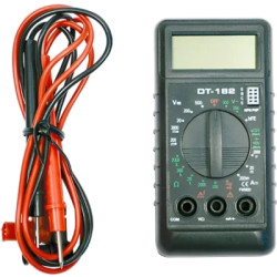 Цифровий мультиметр Voltronic DT-182, V, A, R, Q100 (DT-182)