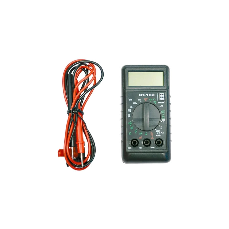 Цифровий мультиметр Voltronic DT-182, V, A, R, Q100 (DT-182)