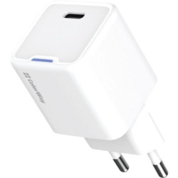 Зарядний пристрій ColorWay GaN Mini 30W PD Port PPS USB-C white (CW-CHS054PD-WT)