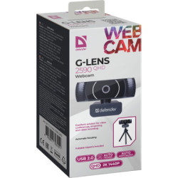 Веб-камера Defender G-lens 2590 QHD 2K 1440p Black (63113)