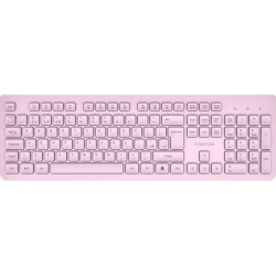 Клавіатура Canyon HKB-W01 Silent Wireless UA Pink (CNS-HKBW01P)