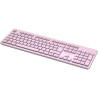 Клавіатура Canyon HKB-W01 Silent Wireless UA Pink (CNS-HKBW01P)
