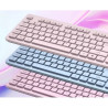 Клавіатура Canyon HKB-W01 Silent Wireless UA Pink (CNS-HKBW01P)