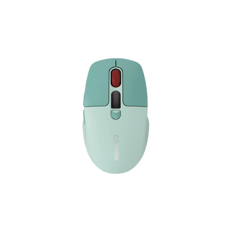 Мишка Canyon MW-26 LCD Silent Wireless/Bluetooth Green (CNS-CMSW26GR)