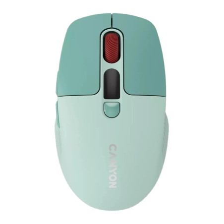 Мишка Canyon MW-26 LCD Silent Wireless/Bluetooth Green (CNS-CMSW26GR)