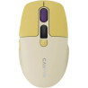 Мишка Canyon MW-26 LCD Silent Wireless/Bluetooth Yellow (CNS-CMSW26Y)