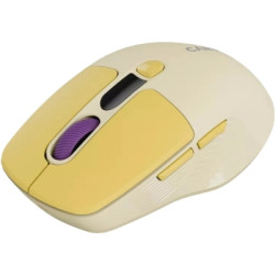 Мишка Canyon MW-26 LCD Silent Wireless/Bluetooth Yellow (CNS-CMSW26Y)