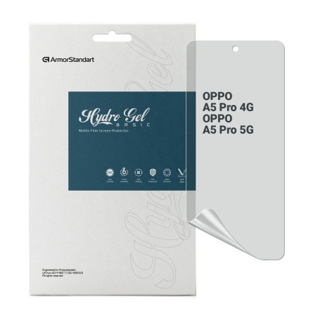 Плівка захисна Armorstandart Matte OPPO A5 Pro 4G / A5 Pro 5G (ARM85400)