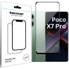 Скло захисне BeCover Poco X7 Pro Black (713415)
