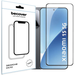 Скло захисне BeCover Xiaomi 15 5G Black (713419)