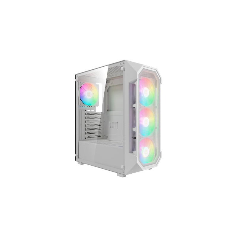 Корпус для ПК Gamdias AURA GC1 ELITE WH ARGB (4711514500608)