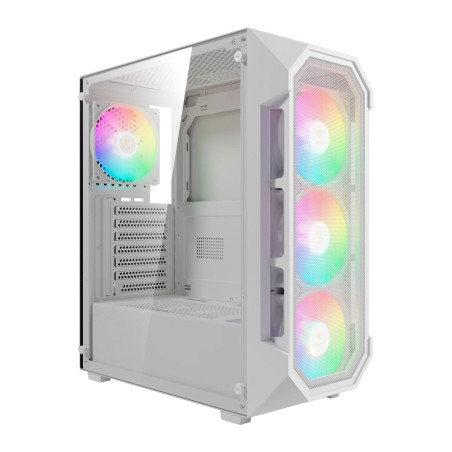 Корпус для ПК Gamdias AURA GC1 ELITE WH ARGB (4711514500608)
