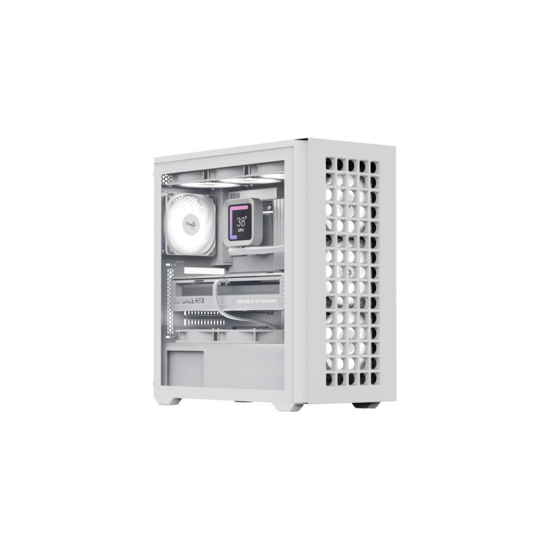 Корпус для ПК AeroCool D502A-G-WT-v1 White (ACCM-DS02043.21)