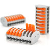 З'єднувач кабелю 8-pin аналог WAGO K222-418, 10штпак Voltronic (K222-418/10)
