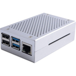 Корпус для Мікро ПК Pi HUT for Raspberry Pi 4 Alu (102500)
