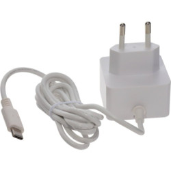 Блок живлення для Мікро ПК Raspberry Pi for Raspberry Pi 4 5V/3A USB-C white (SC0753)